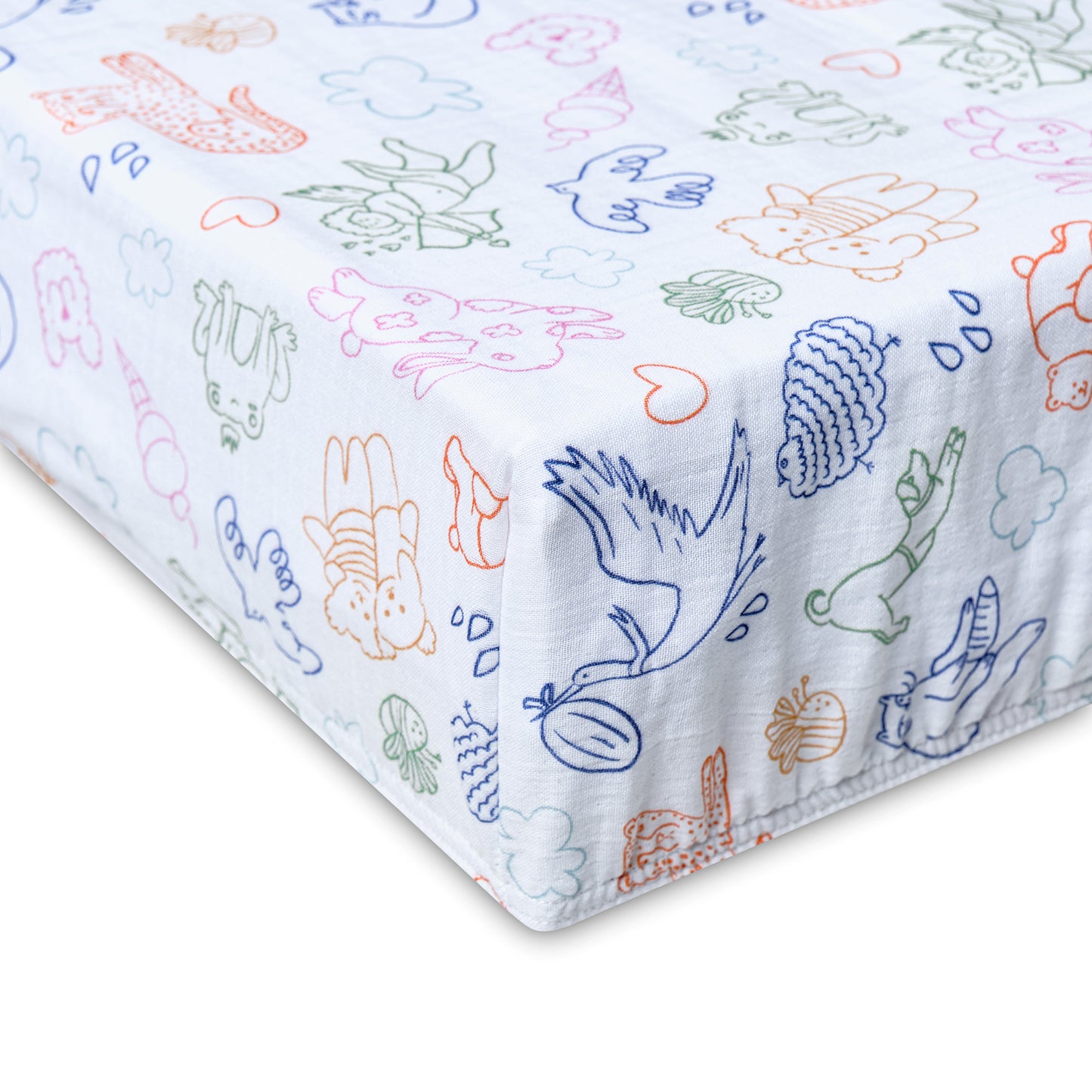 Anne Yanı Yatağı İçin Lastikli Çarşaf (chicco next to me)