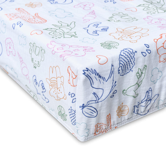 Anne Yanı Yatağı İçin Lastikli Çarşaf (chicco next to me)