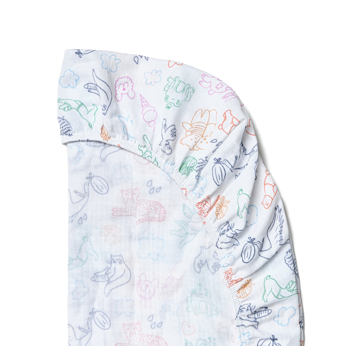 Anne Yanı Yatağı İçin Lastikli Çarşaf (chicco next to me)