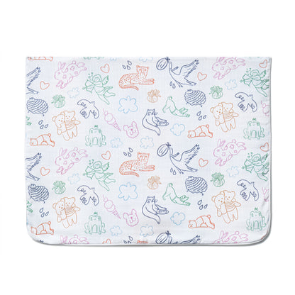 Bebek Müslin Yastık Kılıfı