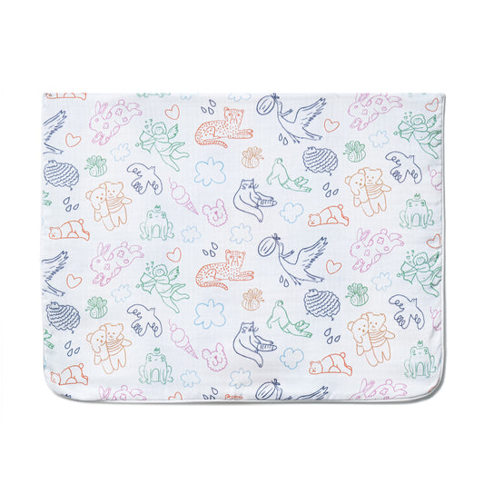 Bebek Müslin Yastık Kılıfı