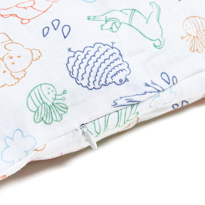Bebek Müslin Yastık Kılıfı