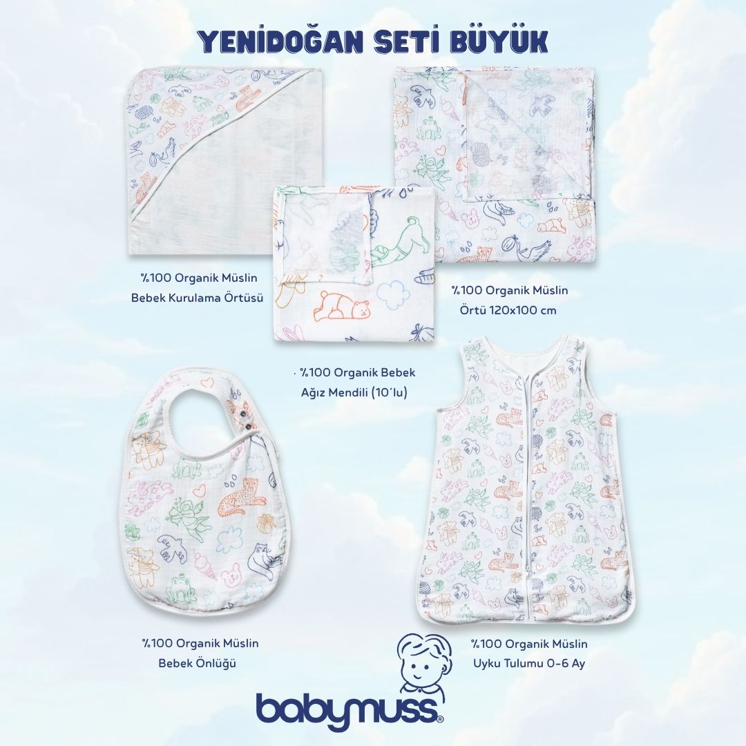Organik Yenidoğan Seti Büyük