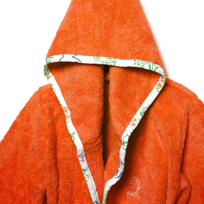 Bambu Bornoz - Arancione